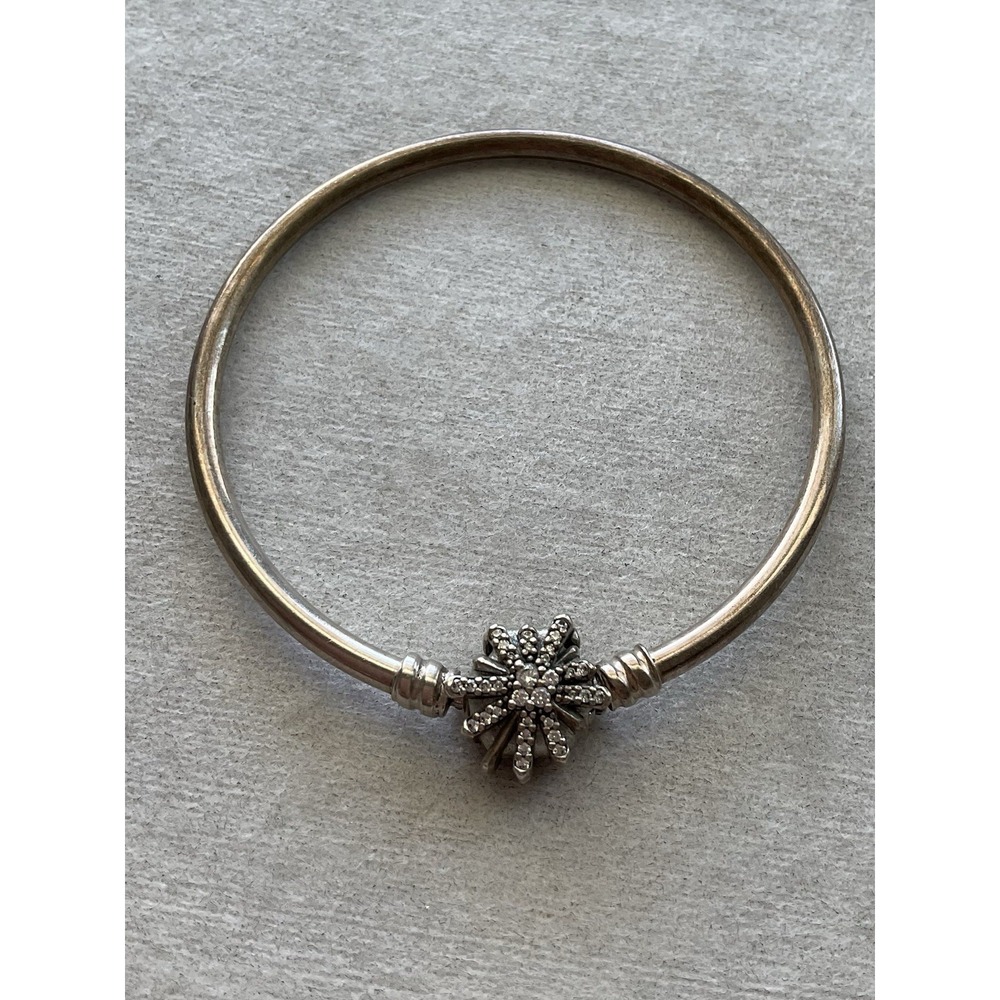 Pandora Limited Edition Fireworks Bangle Bracelet ALE 925 Sterling Silver